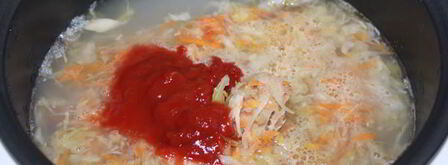 капустняк в мультиварке. Шаг 4