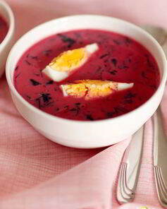 Хладник литовский — холодный суп из свеклы