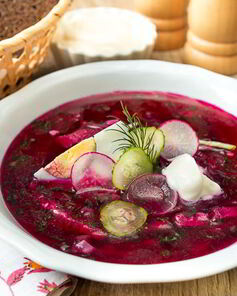 Холодник на бульоне