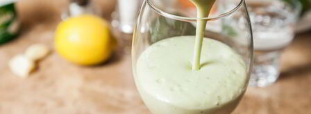 холодный йогуртовый суп из авокадо. Шаг 4