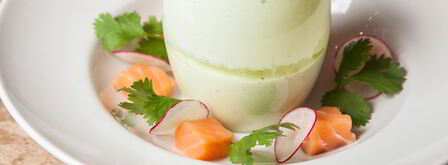 холодный йогуртовый суп из авокадо. Шаг 6