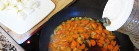 холодный крем-суп с морковью и йогуртом. Шаг 5