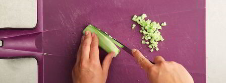 холодный огуречный суп с лососем. Шаг 5