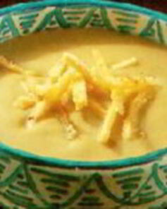 Холодный суп из авокадо