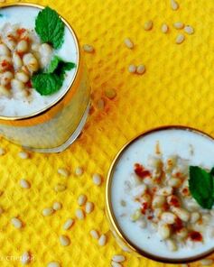 Холодный суп-пюре из кольраби с яблоками