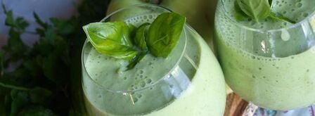 холодный суп-пюре солнечная свежесть лета. Шаг 7