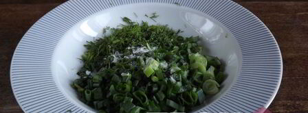 холодный суп со щавелем. Шаг 4