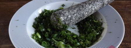 холодный суп со щавелем. Шаг 5