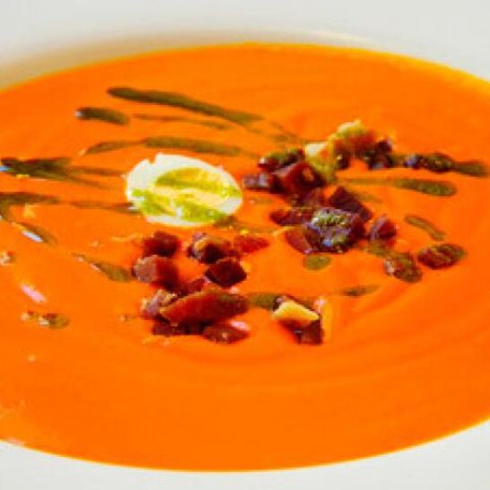 Рецепт холодного томатного супа сальморехо