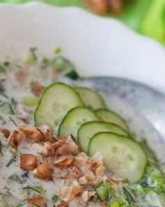 Окрошка Таратор по-болгарски