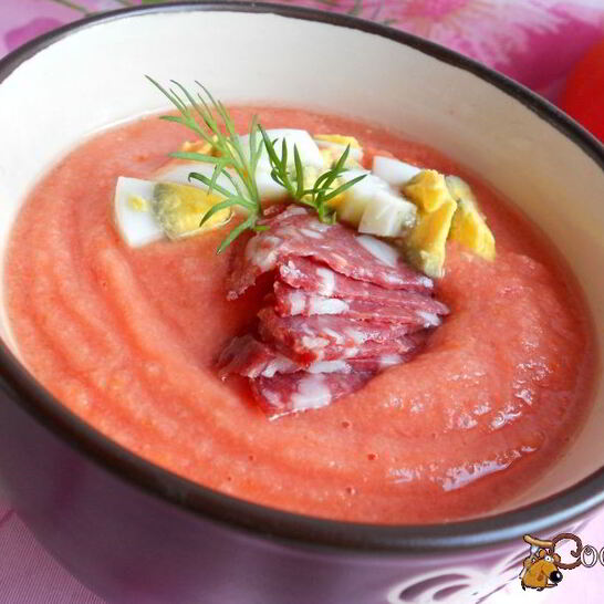 Рецепт сальмореха — испанского холодного супа-пюре