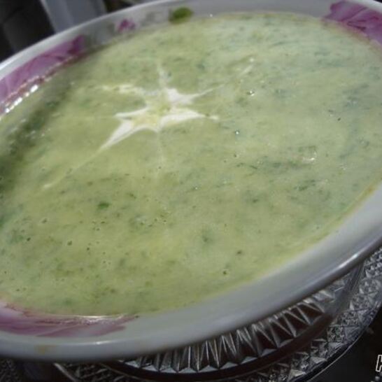 Рецепт крема-супа из зеленого лука