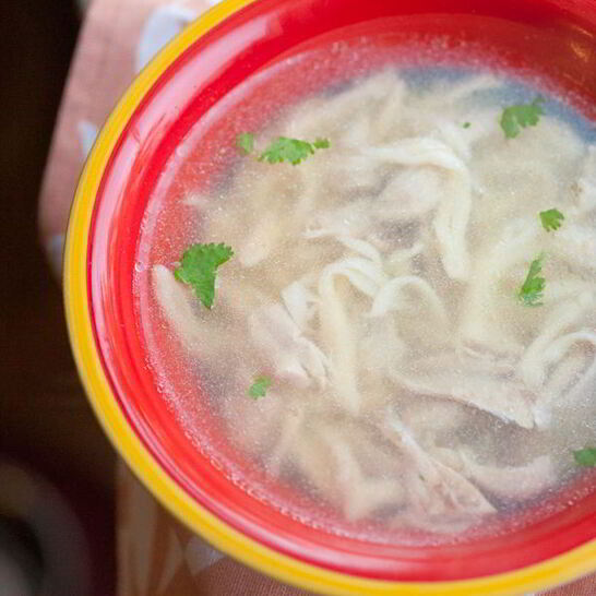 Рецепт куриного супа лапша