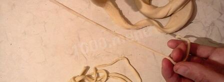 домашняя лапша для лагмана. Шаг 5