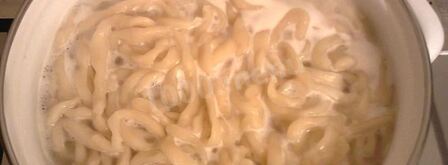 домашняя лапша для лагмана. Шаг 7