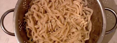 домашняя лапша для лагмана. Шаг 8