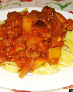 Лагман из баранины по-татарски