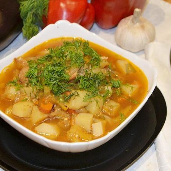 Рецепт лагмана из говядины в мультиварке