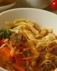 Лагман капустный