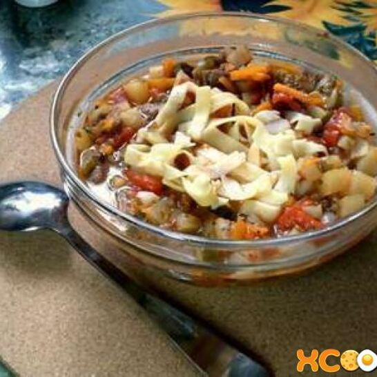 Рецепт лагмана в казане на костре