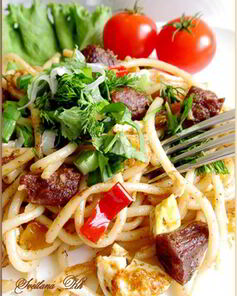 Лагман жареный