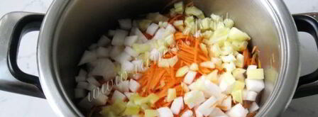 суп лагман. Шаг 9