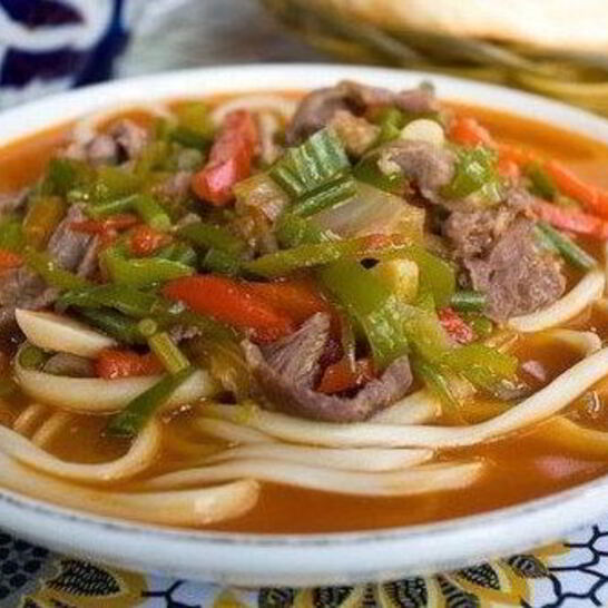 Рецепт сытного узбекского лагмана