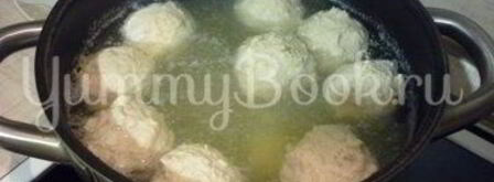 легкий супчик с куриными фрикадельками. Шаг 12