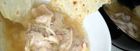 мексиканский куриный суп с тортильяс. Шаг 6