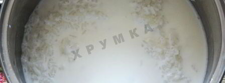 молочный рисовый суп. Шаг 6