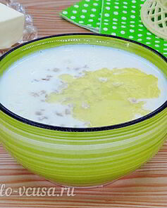 Молочный суп перловый