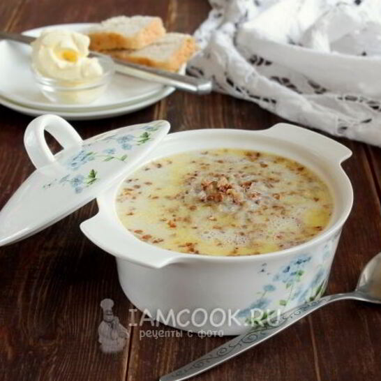 Рецепт молочного супа с гречкой