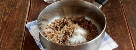 молочный суп с гречкой. Шаг 5