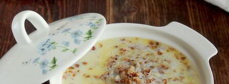 молочный суп с гречкой. Шаг 8