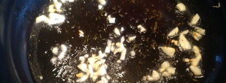 молочный суп с грибами. Шаг 3