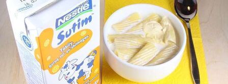 молочный суп с макаронами. Шаг 4