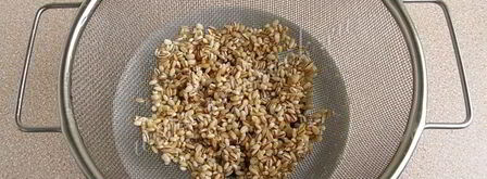 молочный суп с перловой крупой. Шаг 4