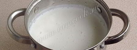 молочный суп с перловой крупой. Шаг 7