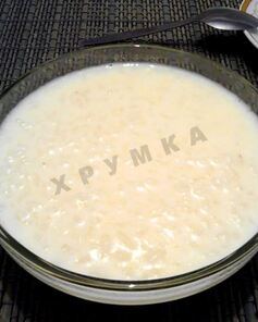 Молочный суп с рисом