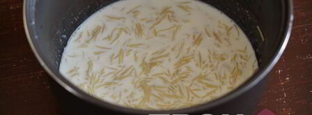 молочный суп в мультиварке. Шаг 5