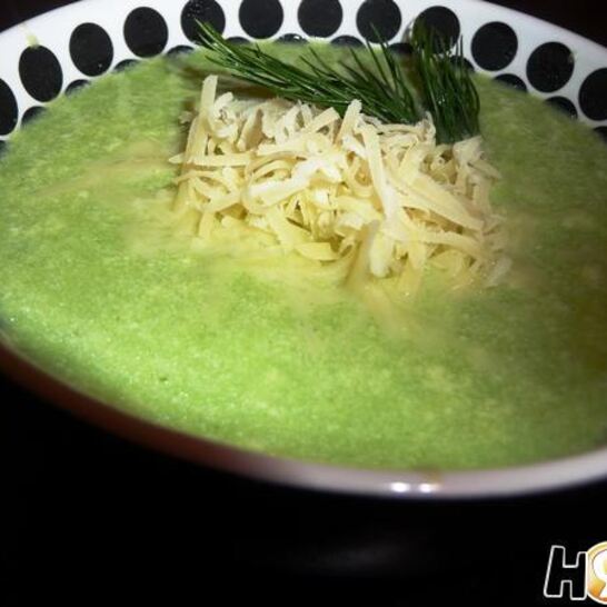 Рецепт сырно-молочного суп с брокколи