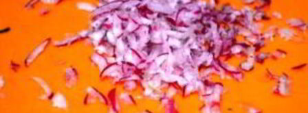 классическая окрошка на кефире. Шаг 3