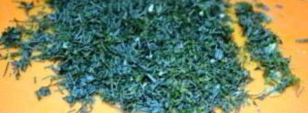 классическая окрошка на кефире. Шаг 4