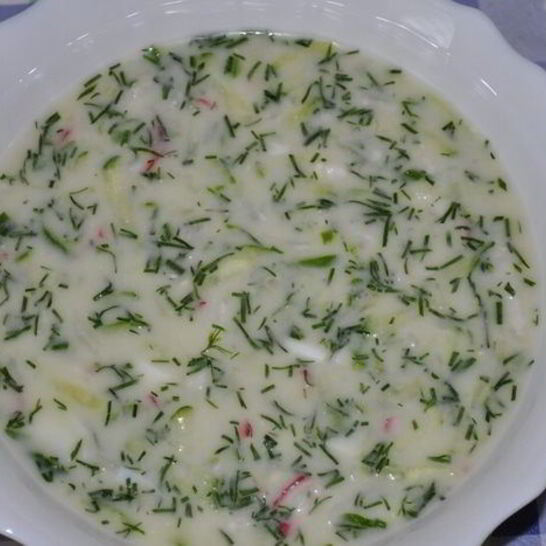 Рецепт окрошки классической ароматной