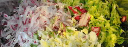 окрошка классическая ароматная. Шаг 3