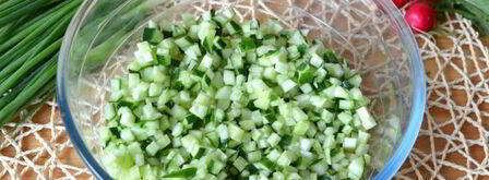 окрошка на айране. Шаг 6