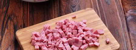 окрошка на курином бульоне. Шаг 5