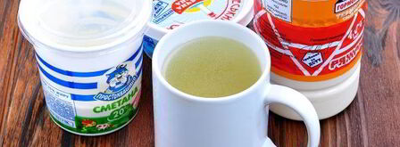 окрошка на курином бульоне. Шаг 10