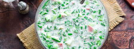 окрошка на минералке. Шаг 9