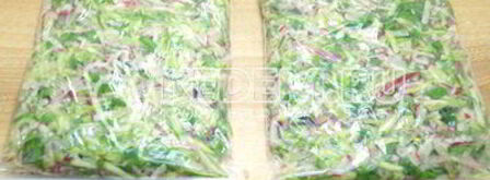 окрошка на зиму. Шаг 9